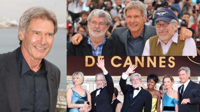 Ku 15 năm trước, Harrison Ford đã là ngôi sao của Cannes